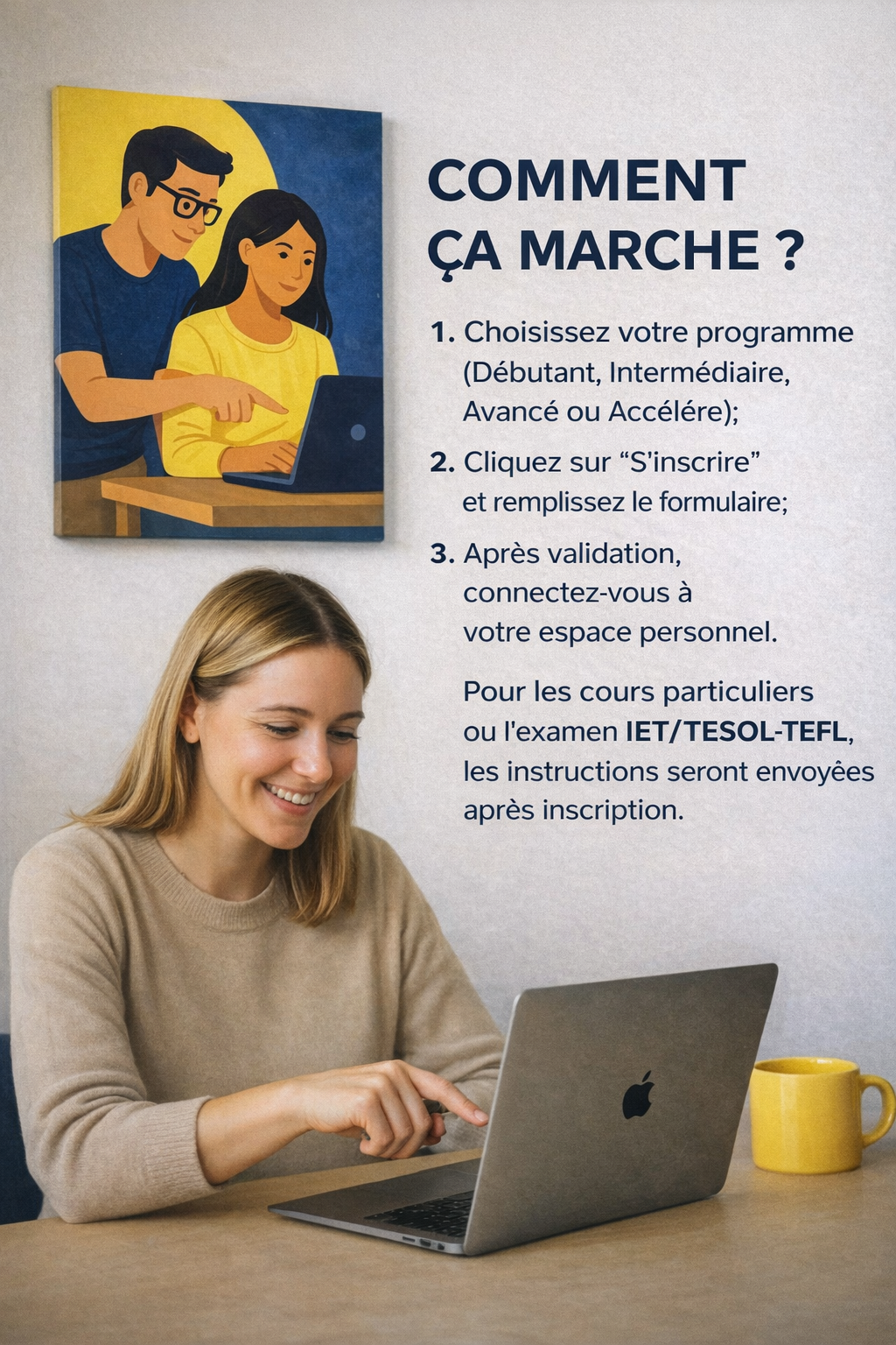 Comment ça marche I-SPEAK ACADEMY